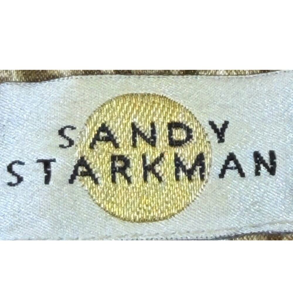 Sandy Starkman Women M Multicolor Silk Long Sleeve Boho Lagenlook Artsy Jacket - Picture 3 of 11